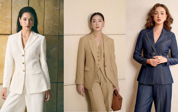 Gợi ý phối đồ với vest nữ công sở cho nàng U40 sành điệu