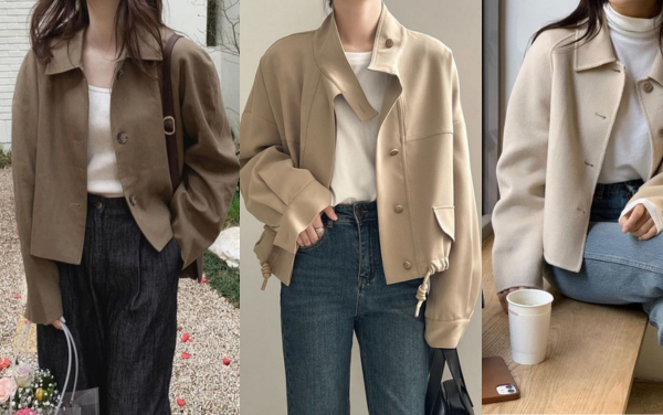 Gợi ý 10 công thức mix n match với áo khoác kaki nữ mùa thu đông 2024