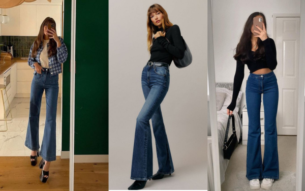 10+ dáng quần vải ống loe hàn quốc phù hợp mọi vóc dáng