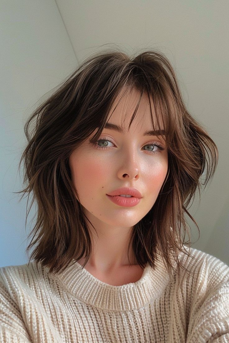 Butterfly cut hợp với dáng mặt nào? 