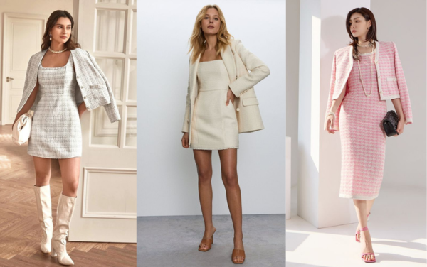 Áo khoác tweed hợp với dáng người nào? 10 gợi ý phối đồ với áo khoác tweed sang chảnh