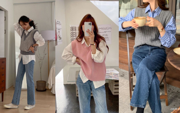 Gợi ý 6 cách phối đồ với áo gile len cực đơn giản nhưng trendy