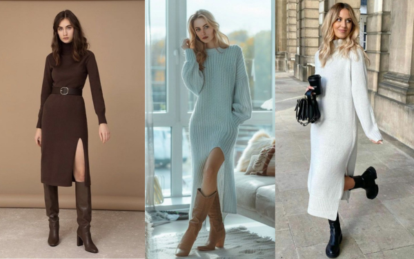 Gợi ý 6 dáng váy len thu đông sang chảnh mặc cho mọi dịp