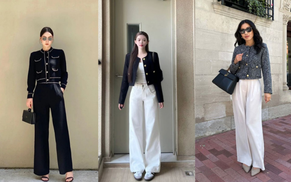 10 cách phối đồ với áo khoác dạ tweed nữ cho mọi hoàn cảnh