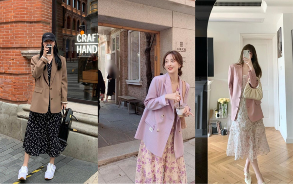 10 công thức mix đồ đi đám cưới với áo khoác blazer nữ