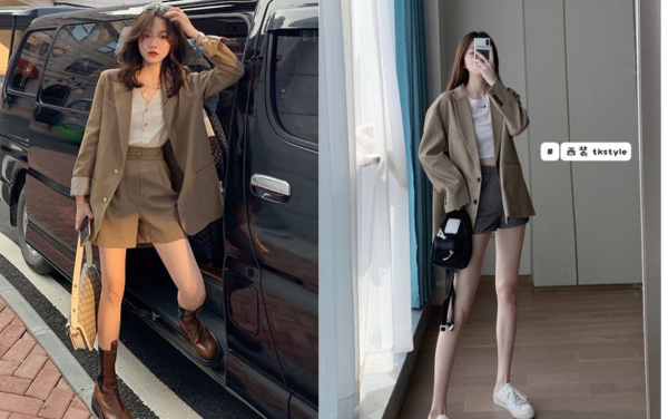 10 công thức mix đồ đi đám cưới với áo khoác blazer nữ