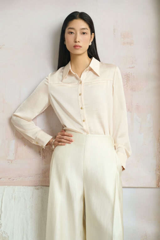 Sơ mi DT can ngực bổ cơi