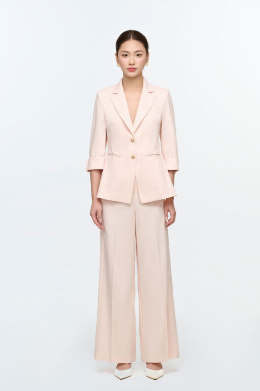 Quần suông can thân túi giả