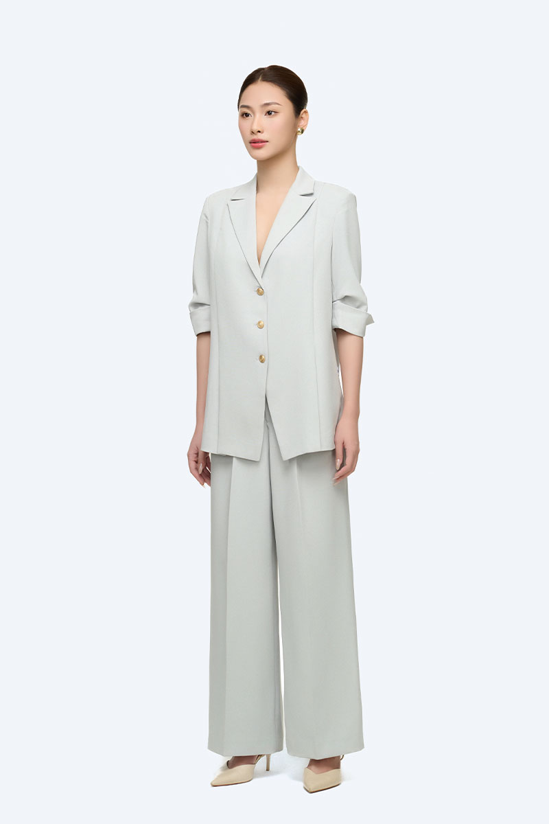 Áo vest suông LT tay lơ vê cách điệu