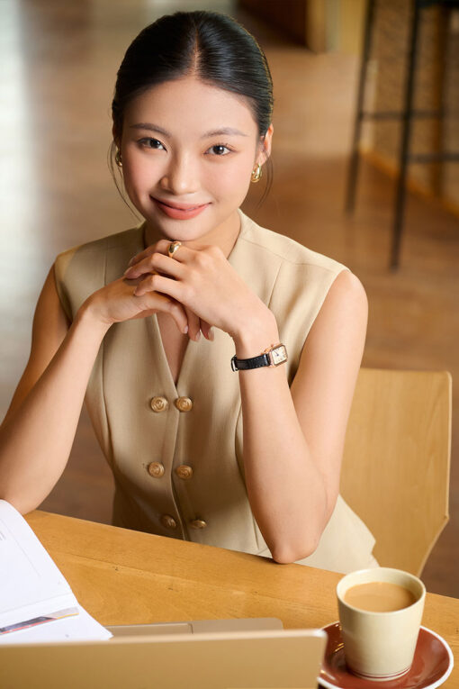 Áo khoác gile 2 hàng cúc