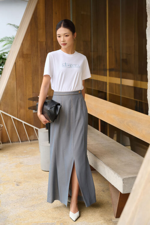 Áo thun CT cổ tròn in chữ chosen