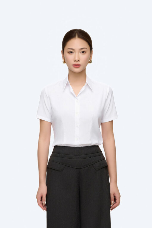 Quần suông cạn lé TT kẹp nắp túi giả