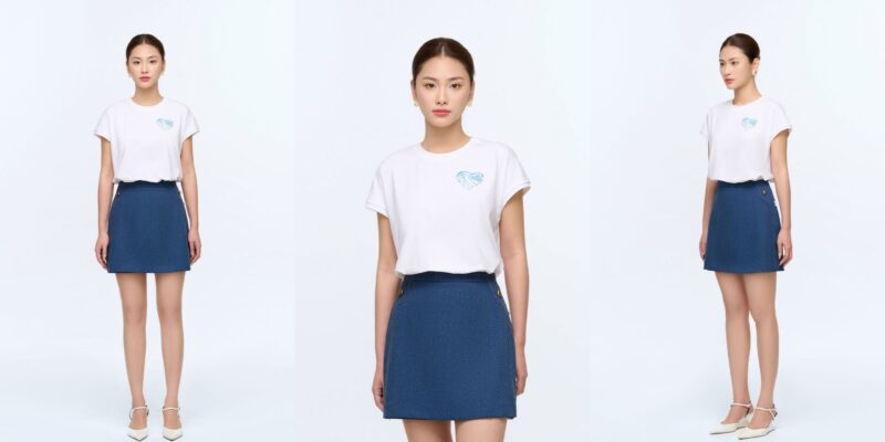 áo thun cotton nữ