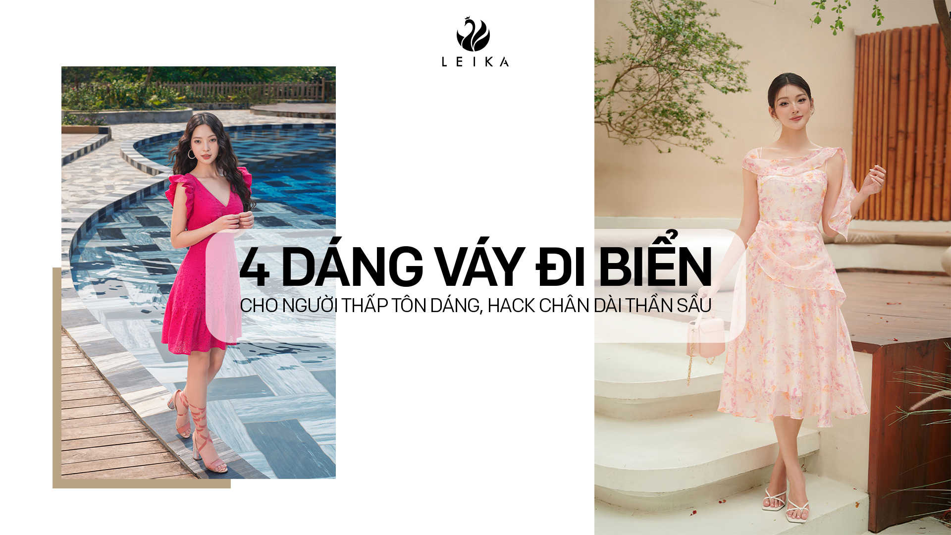váy đi biển cho người thấp