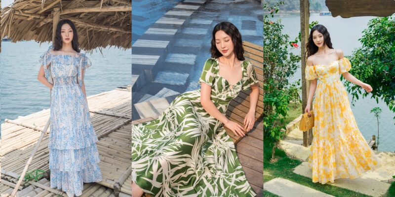 váy đi biển cho người béo