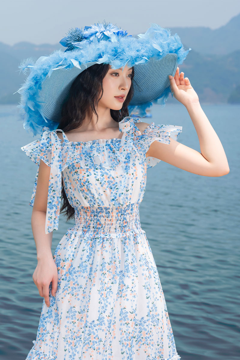 đầm maxi đi biển