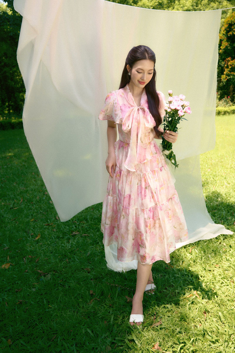 váy đi biển cho người thấp