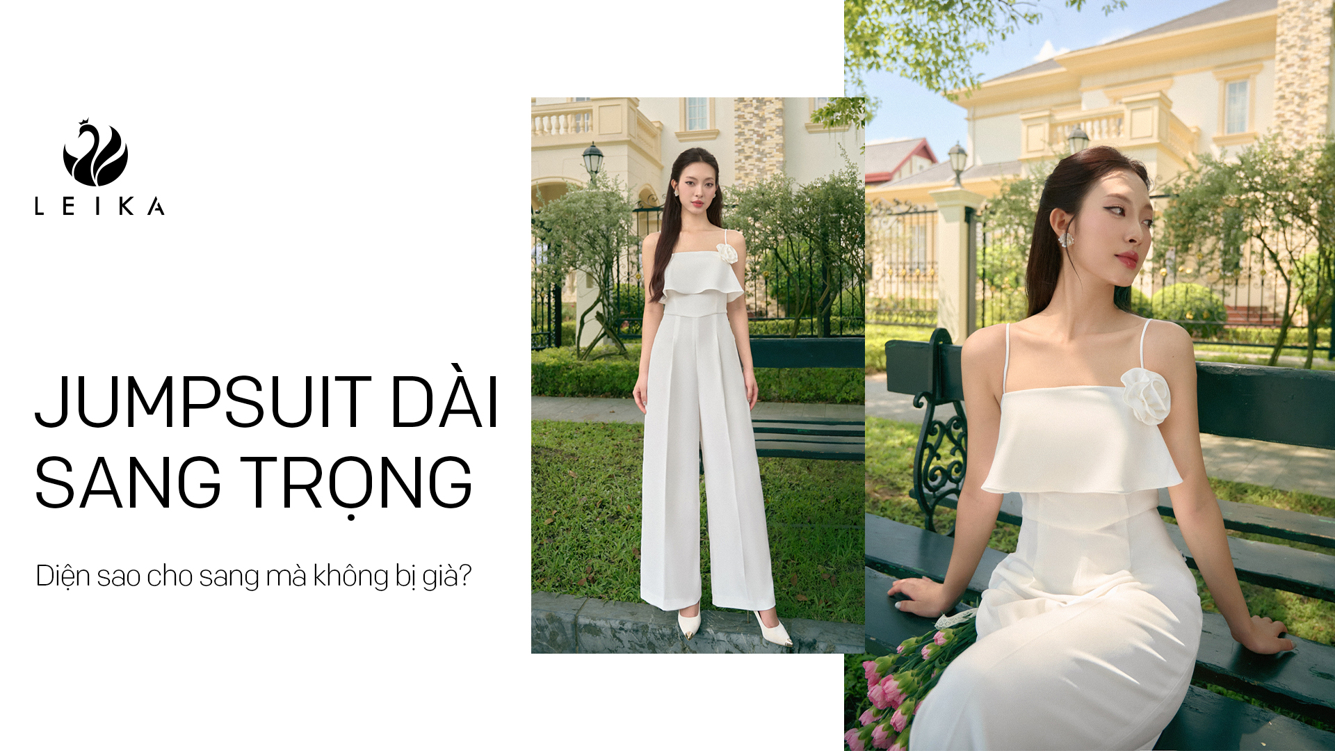jumpsuit dài sang trọng