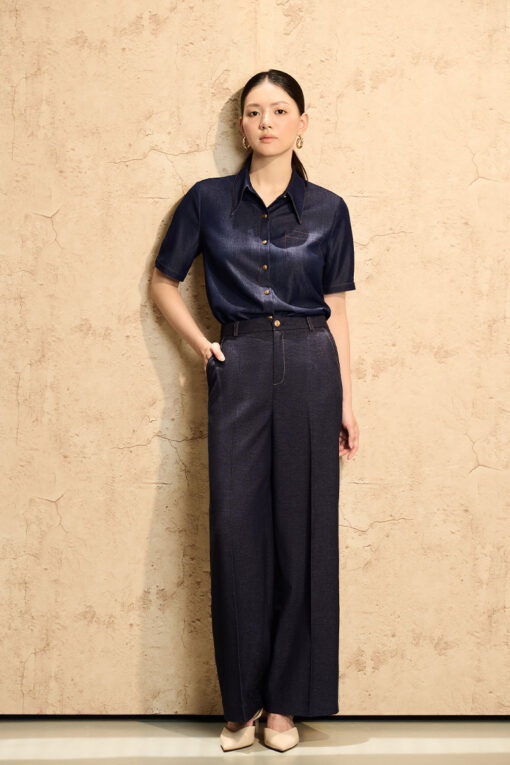 Quần suông giả bò diễu đỉa