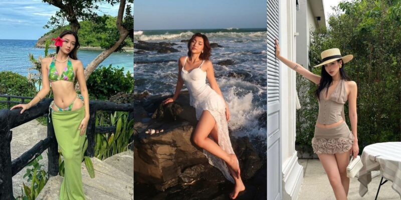 tạo dáng đi biển cho nữ