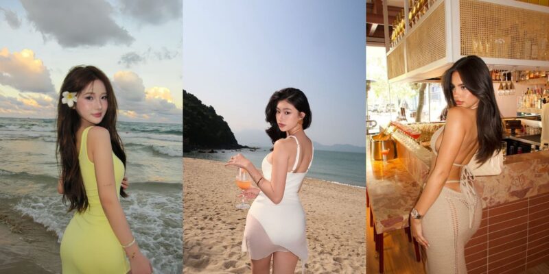 tạo dáng đi biển cho nữ