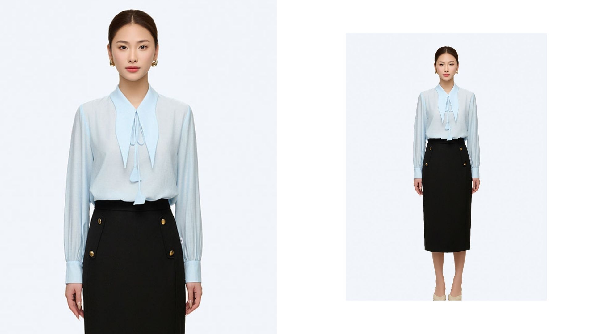 chân váy bút chì