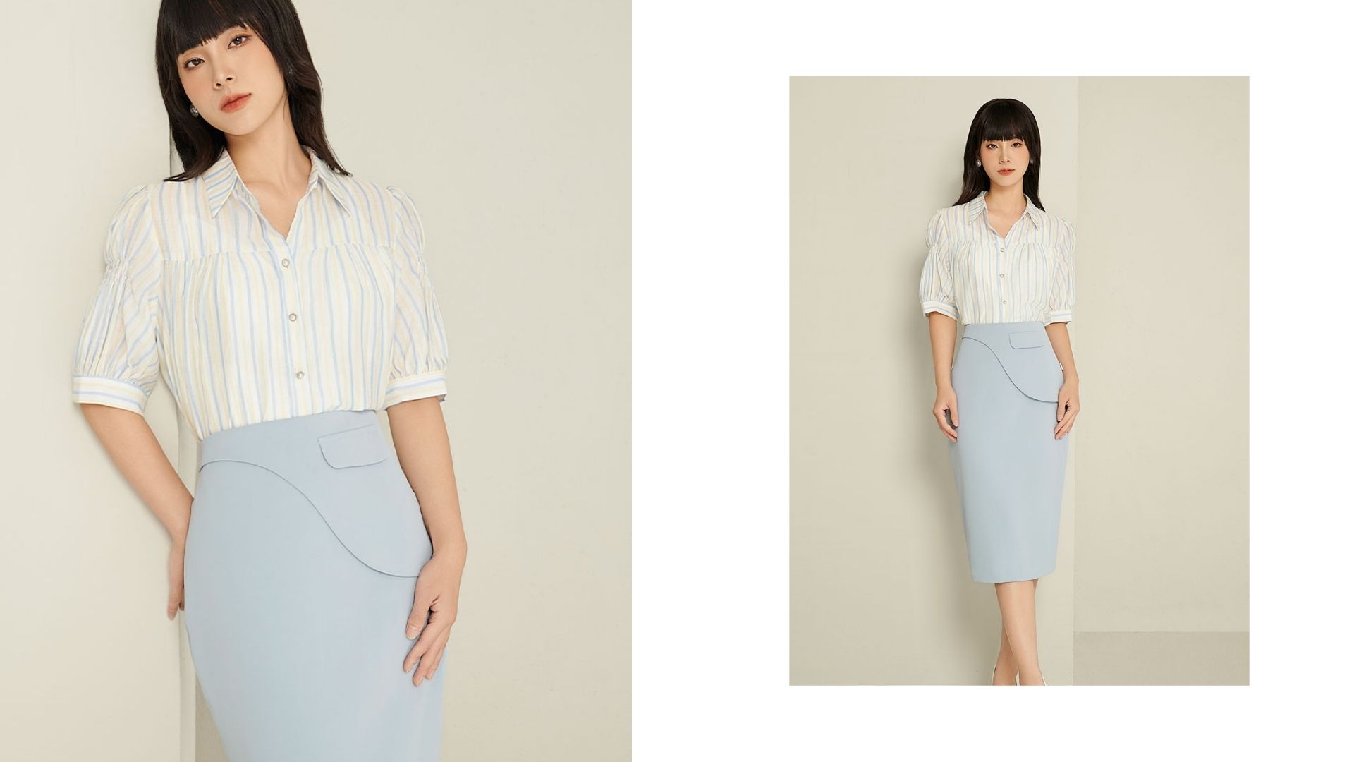 chân váy bút chì