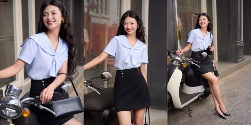 áo sơ mi đi biển