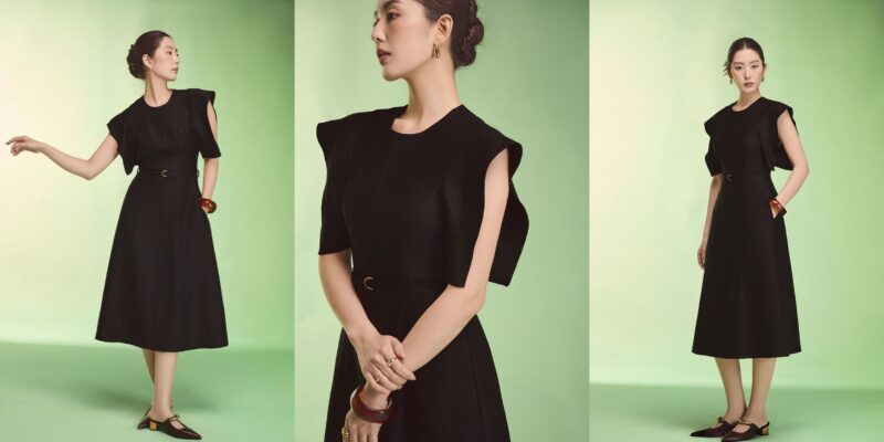 váy đen dự tiệc