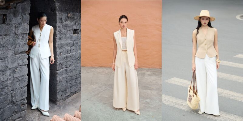 áo khoác gile nữ