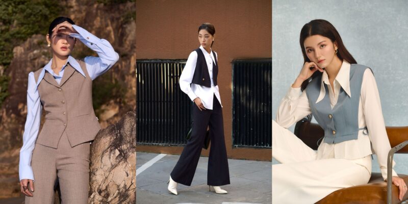 áo khoác gile nữ