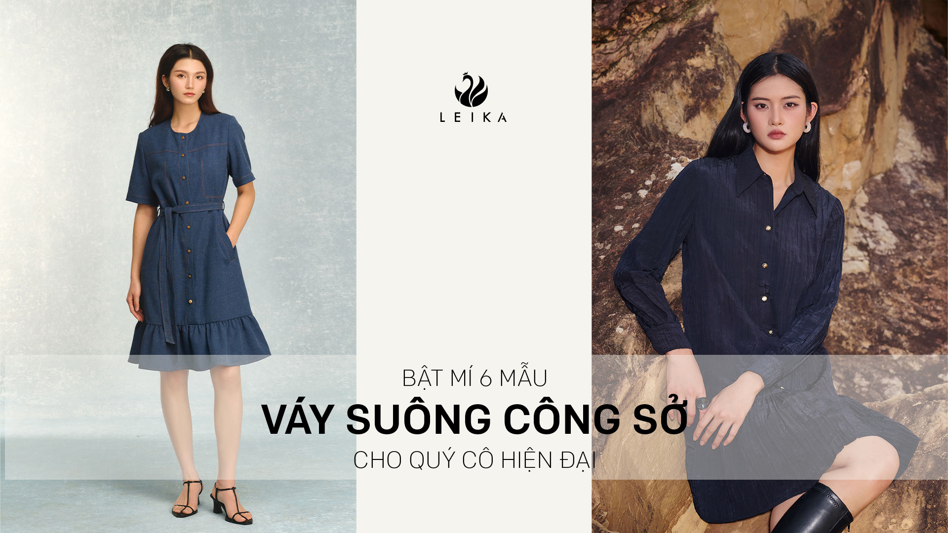 váy suông công sở