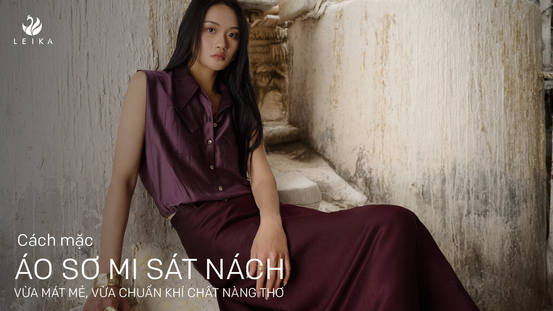 áo sơ mi sát nách