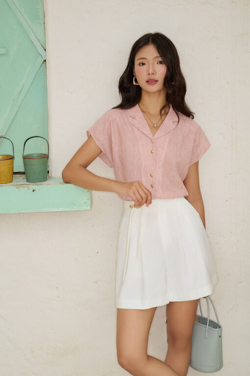 Sơ mi CT nẹp cúc đôi cổ 2 ve