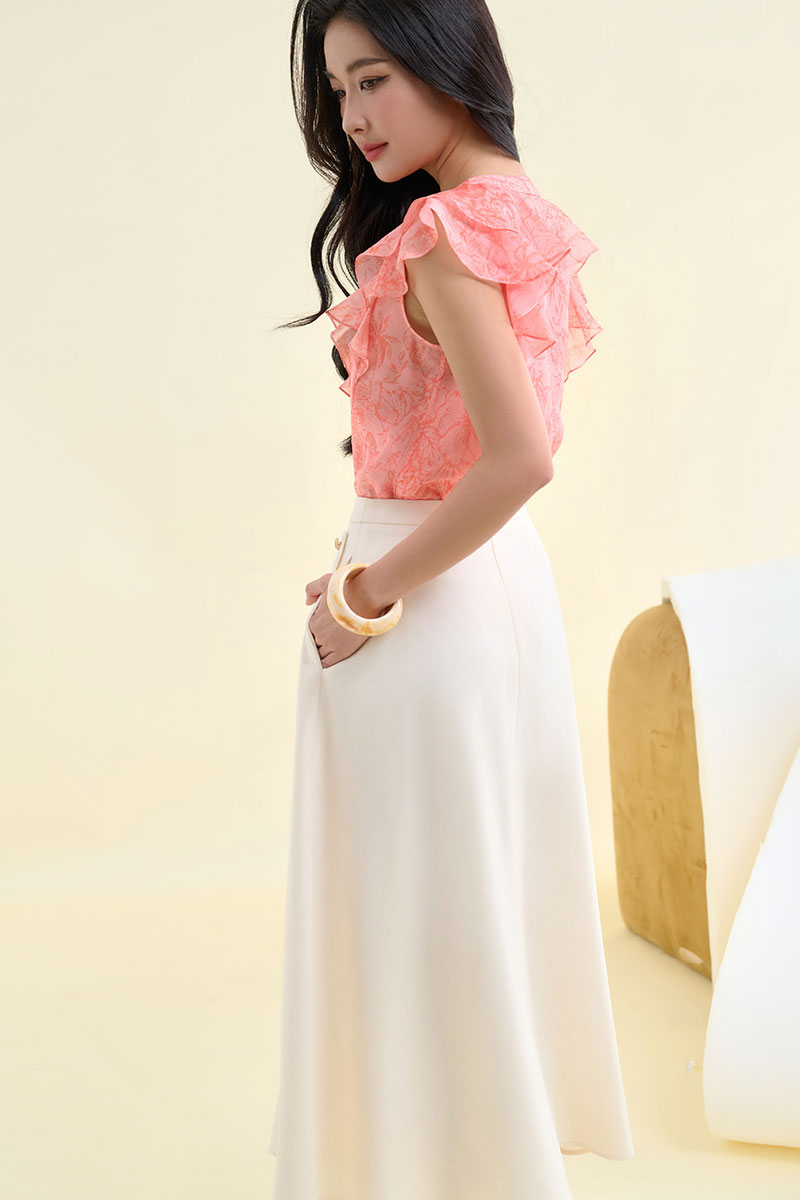 Sơ mi SN cổ V kẹp bèo