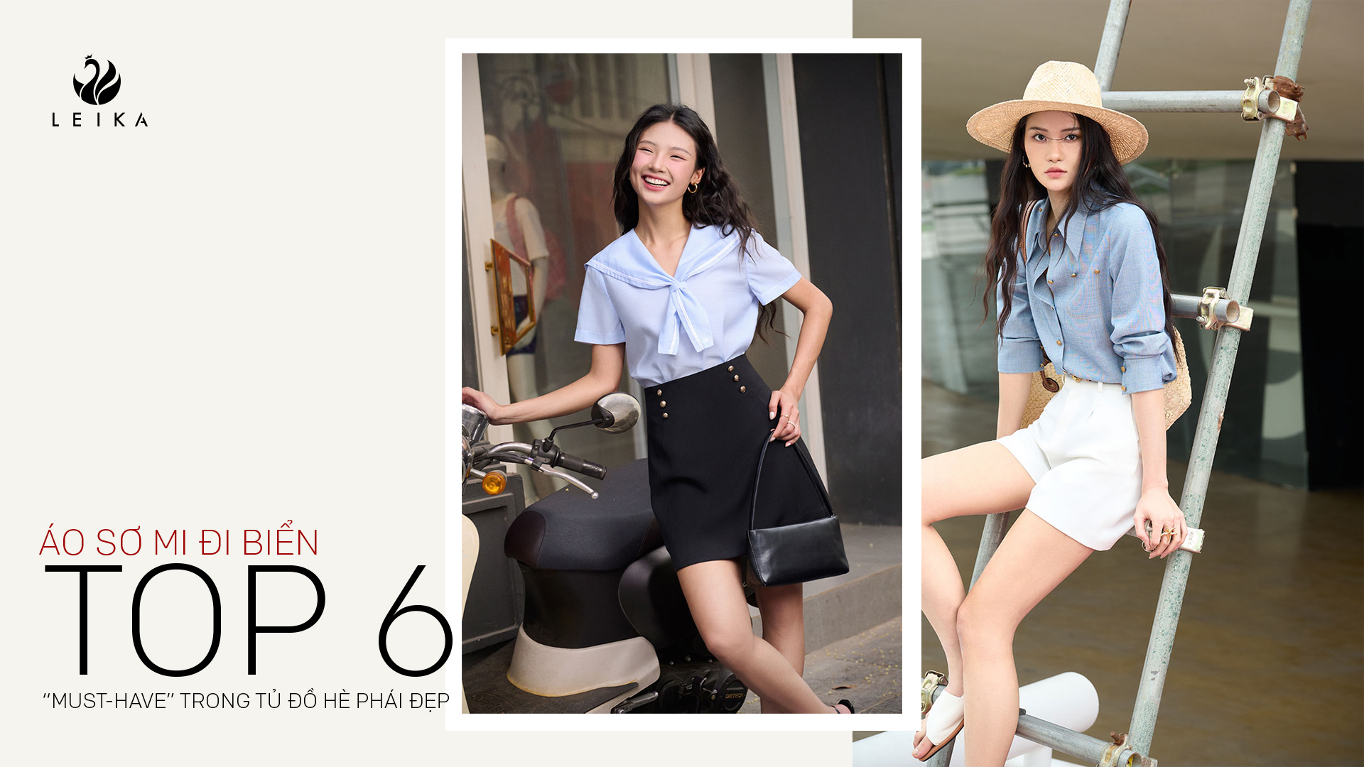 áo sơ mi đi biển