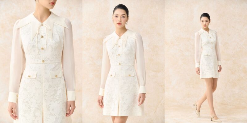 váy suông chữ A đi tiệc