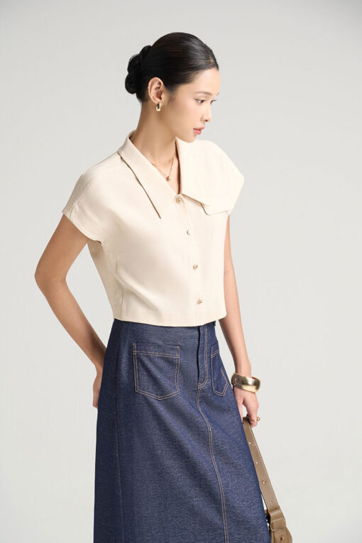 Áo kiểu CT vai liền tay