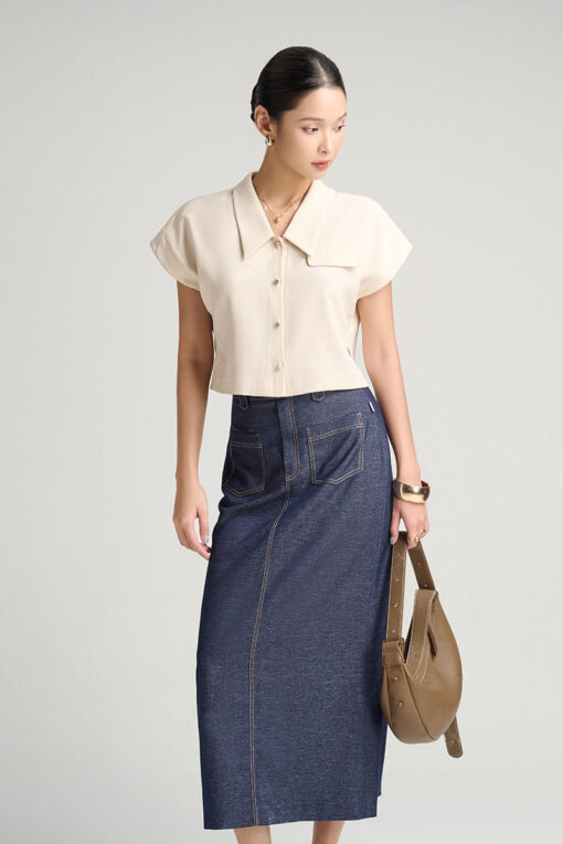 Áo kiểu CT vai liền tay