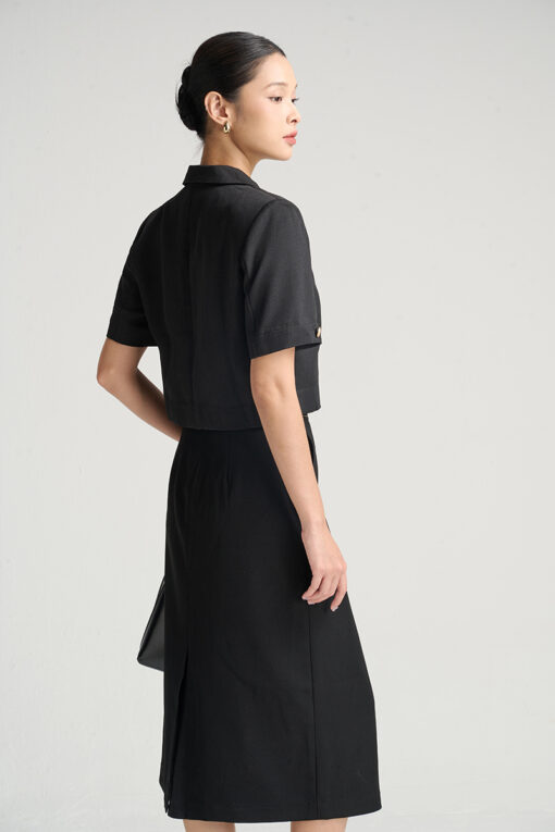 Áo vest croptop cơi ngực 1 bên