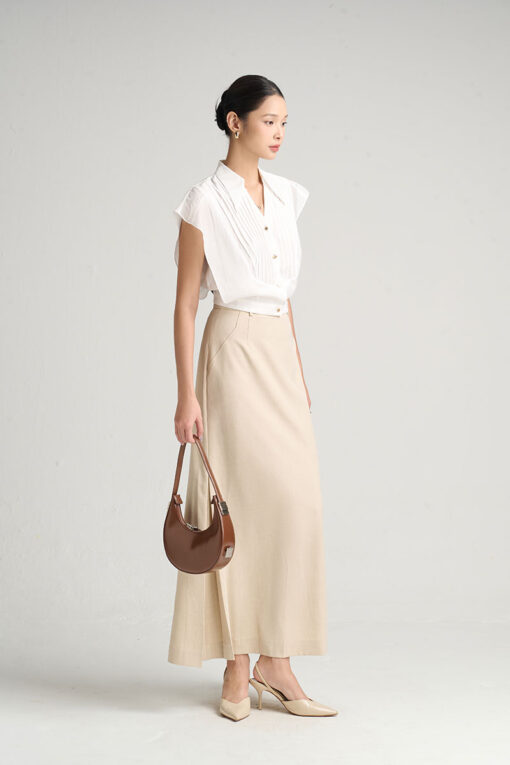 Sơ mi CT bong thân, bấu ly TT