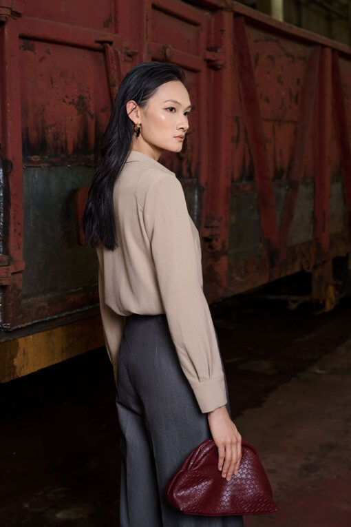 Sơ mi DT can vai có ken