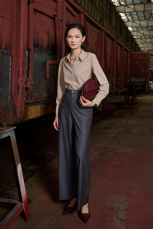 Sơ mi DT can vai có ken