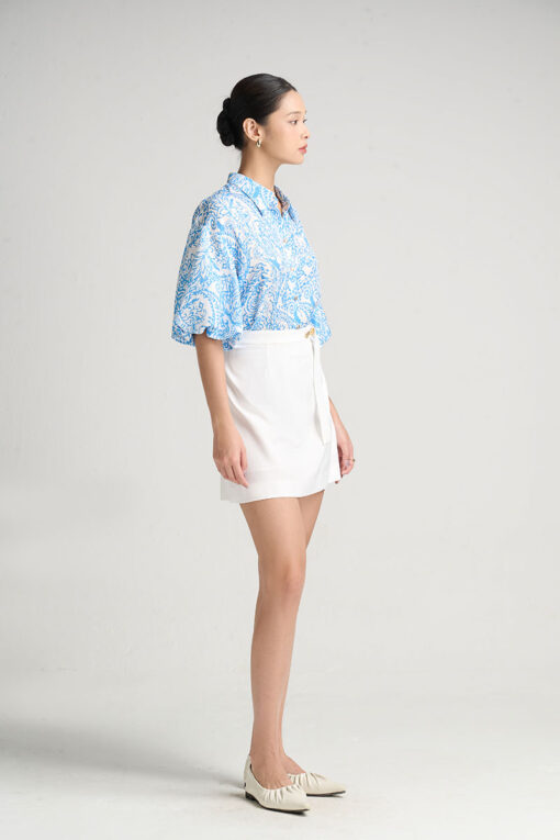 Chân váy A đai buông