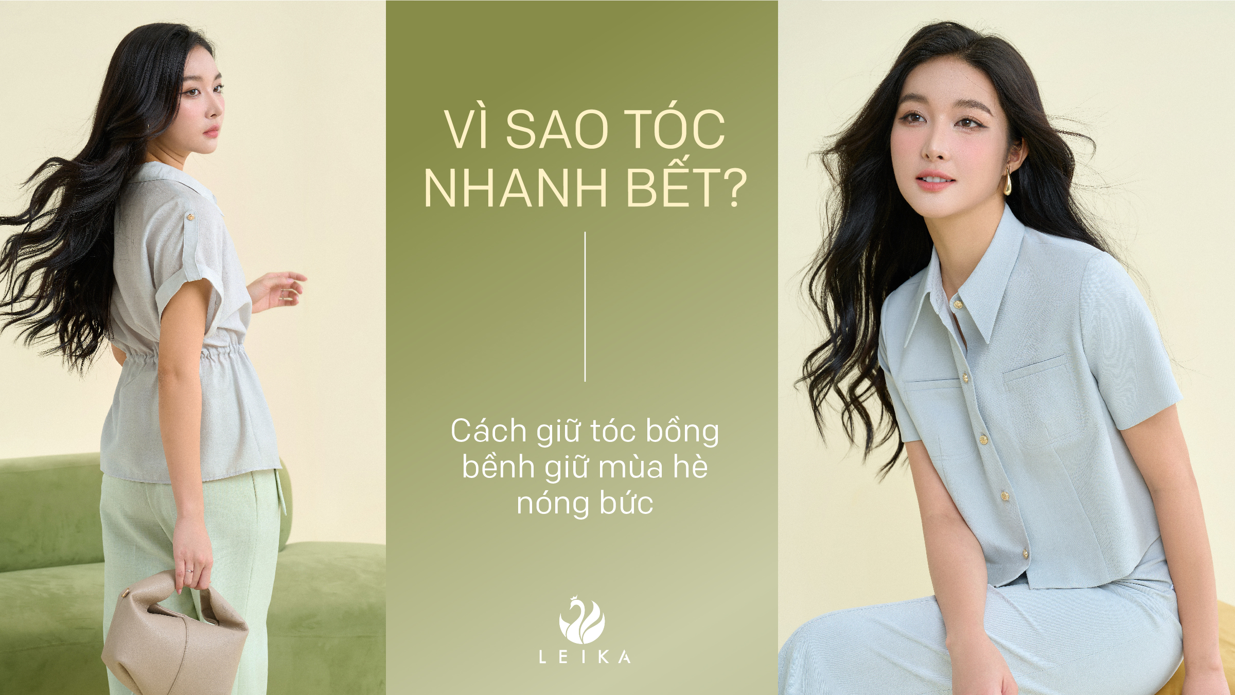 vì sao tóc nhanh bết