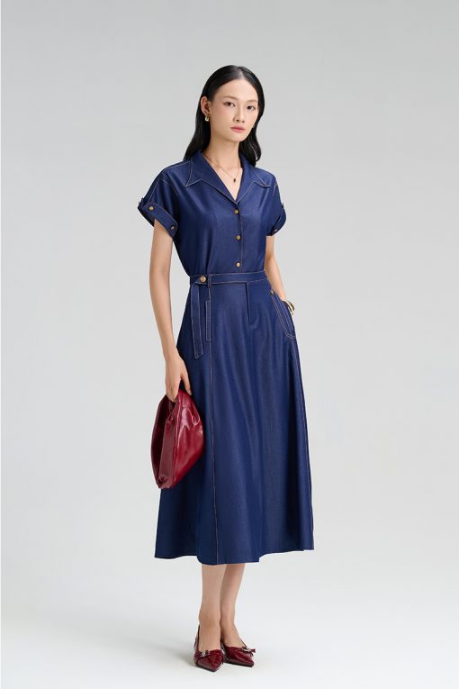 Chân váy xoè quai nhê rơi, diễu hông trái TT