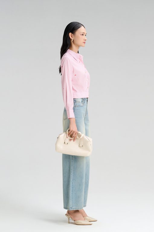 Sơ mi DT đai eo, túi lật 1 bên