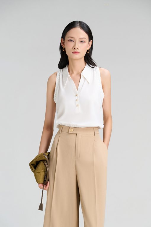 Sơ mi SN nhún bản nách