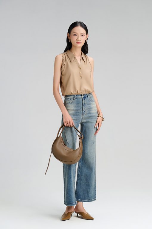 Sơ mi SN nhún bản nách