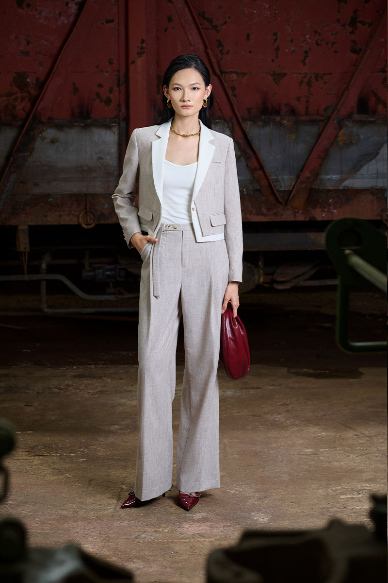 cổ áo vest nữ đẹp